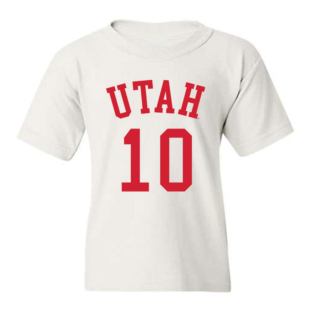 Utah - NCAA Women's Basketball : Grace Foster - Replica Shersey Youth T-Shirt-0