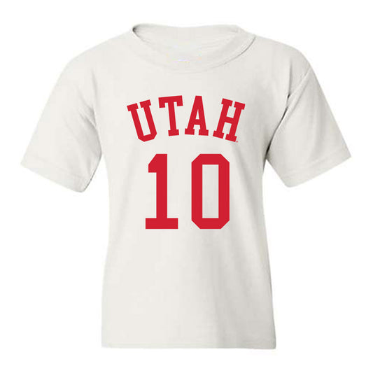 Utah - NCAA Men's Basketball : Jahki Howard - Replica Shersey Youth T-Shirt-0