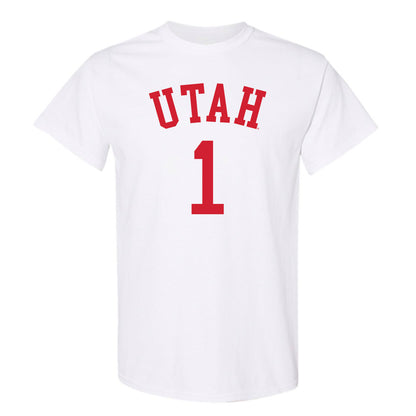 Utah - NCAA Women's Basketball : Avery Hjelmstad - Replica Shersey T-Shirt-0