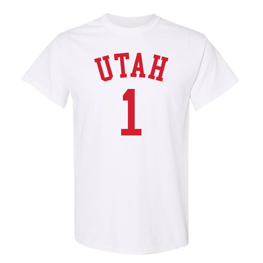 Utah - NCAA Women's Basketball : Avery Hjelmstad - Replica Shersey T-Shirt-0