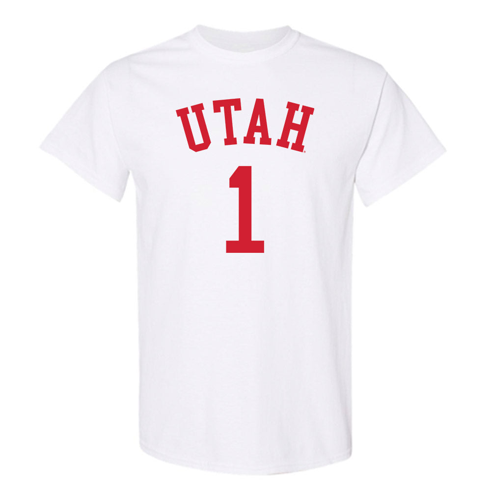 Utah - NCAA Men's Basketball : Ben Carlson - Replica Shersey T-Shirt