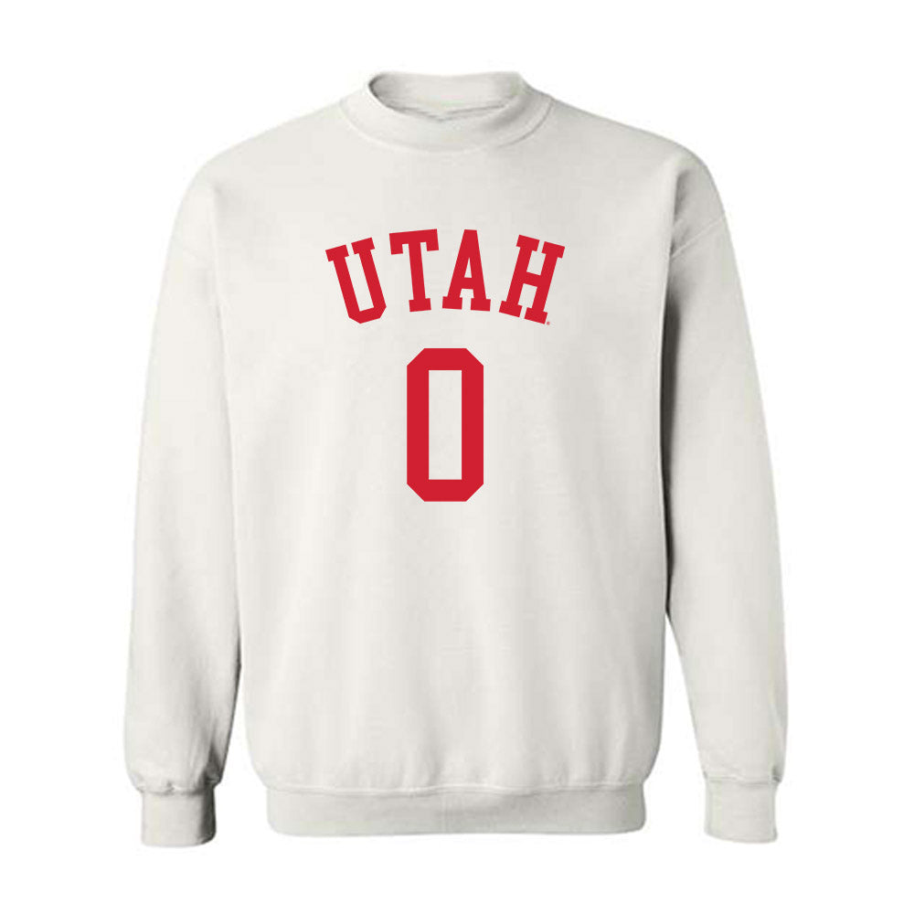 Utah - NCAA Women's Basketball : Lani White - Replica Shersey Crewneck Sweatshirt-0