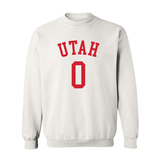 Utah - NCAA Women's Basketball : Lani White - Replica Shersey Crewneck Sweatshirt-0