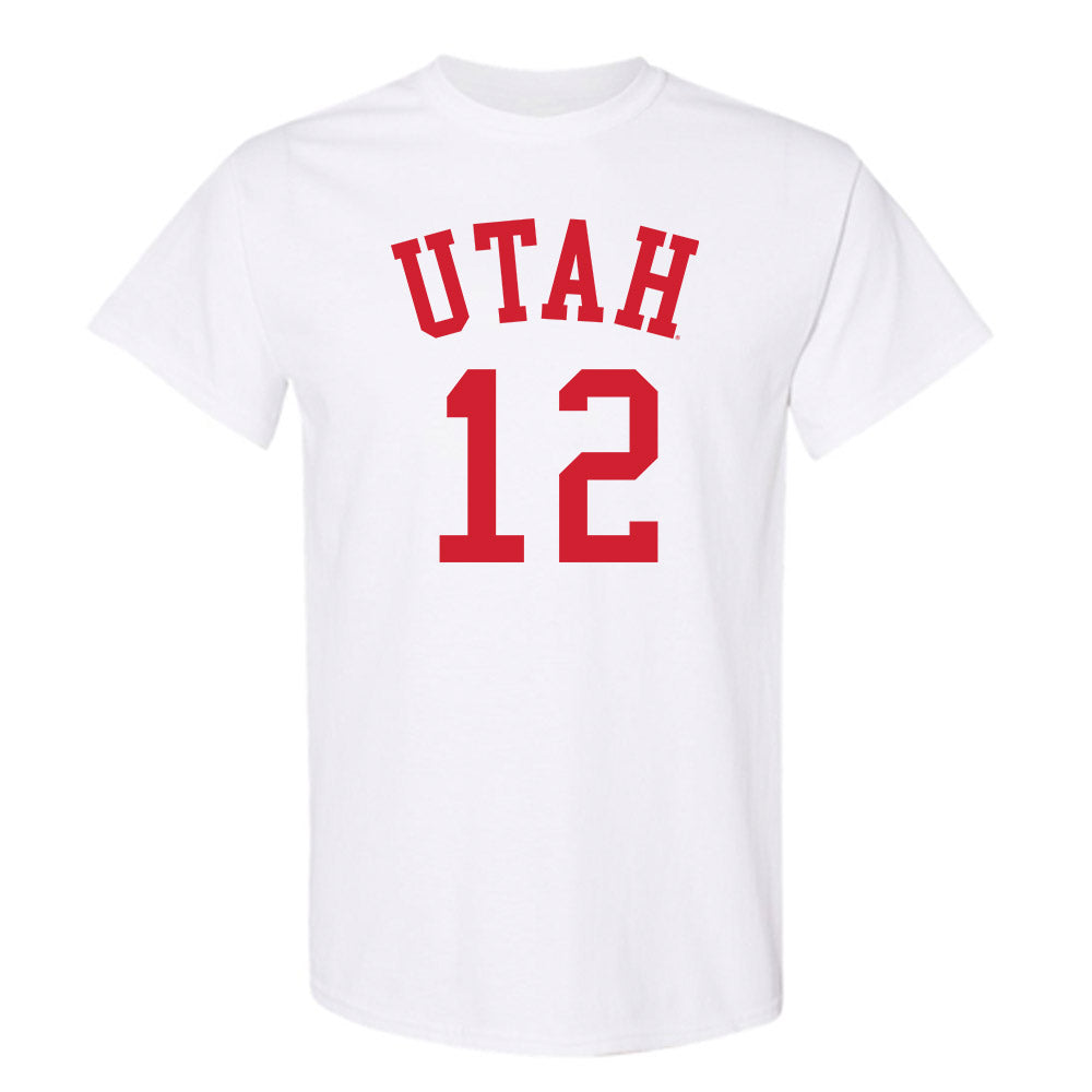 Utah - NCAA Women's Basketball : Chyra Evans - Replica Shersey T-Shirt-0
