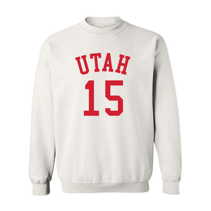 Utah - NCAA Men's Basketball : Alvin Jackson - Replica Shersey Crewneck Sweatshirt-0
