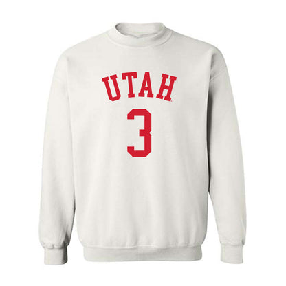 Utah - NCAA Women's Basketball : Brooke Walker - Replica Shersey Crewneck Sweatshirt-0