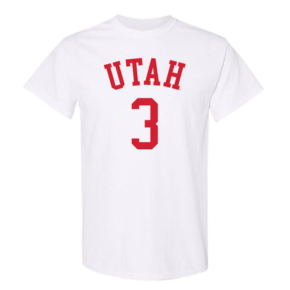 Utah - NCAA Men's Basketball : Jayden Teat - Replica Shersey T-Shirt