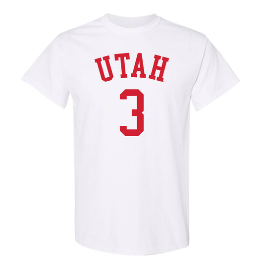 Utah - NCAA Men's Basketball : Jayden Teat - Replica Shersey T-Shirt