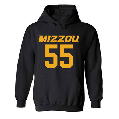 Missouri - NCAA Men's Basketball : Sean East - Replica Shersey Hooded Sweatshirt-0