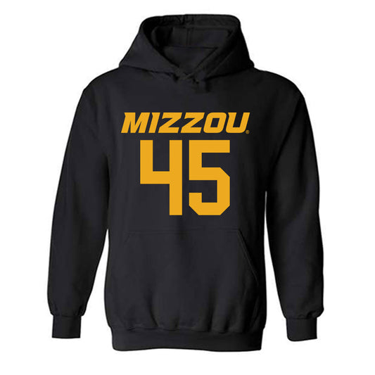 Missouri - NCAA Men's Basketball : Mark Majak - Replica Shersey Hooded Sweatshirt-0