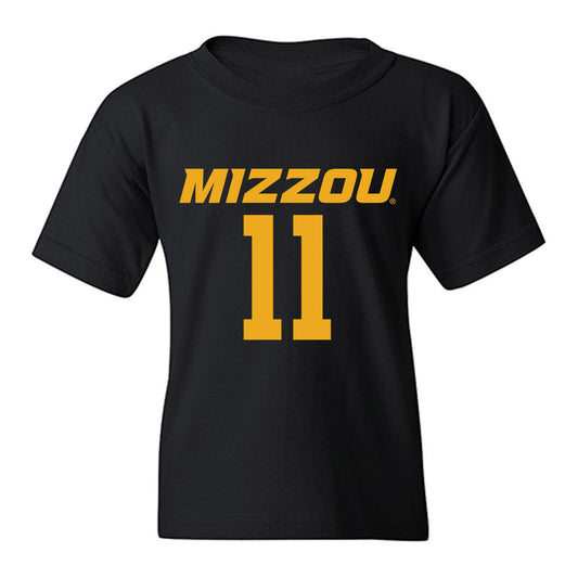 Missouri - NCAA Men's Basketball : Trent Pierce - Replica Shersey Youth T-Shirt-0