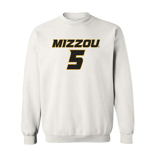 Missouri - NCAA Men's Basketball : Antonio Barrett Jr - Replica Shersey Crewneck Sweatshirt-0