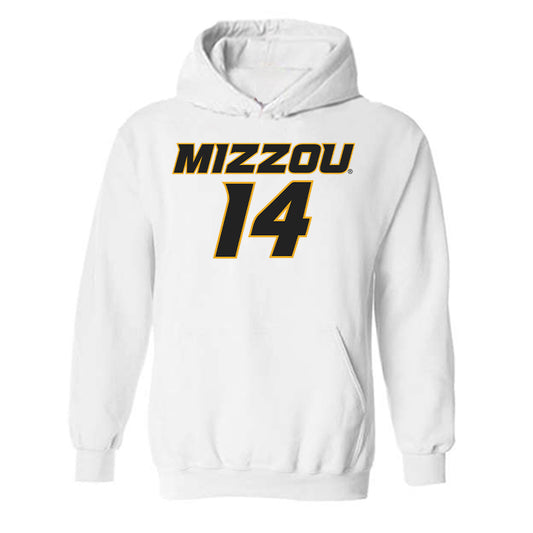 Missouri - NCAA Men's Basketball : Jevon Porter - Replica Shersey Hooded Sweatshirt-0