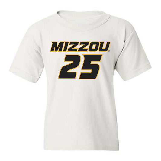 Missouri - NCAA Men's Basketball : Mark Mitchell - Replica Shersey Youth T-Shirt-0