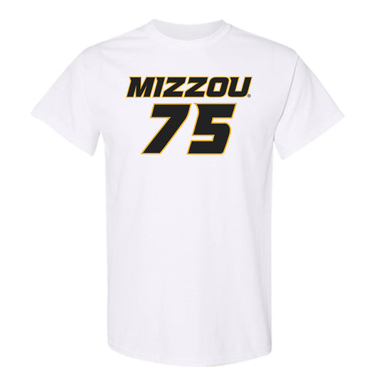 Missouri - NCAA Men's Basketball : Connor Vanover - Replica Shersey T-Shirt-0