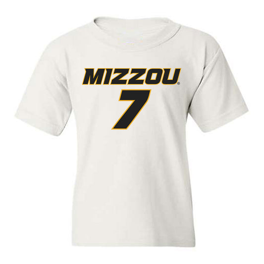 Missouri - NCAA Men's Basketball : Trent Burns - Replica Shersey Youth T-Shirt-0