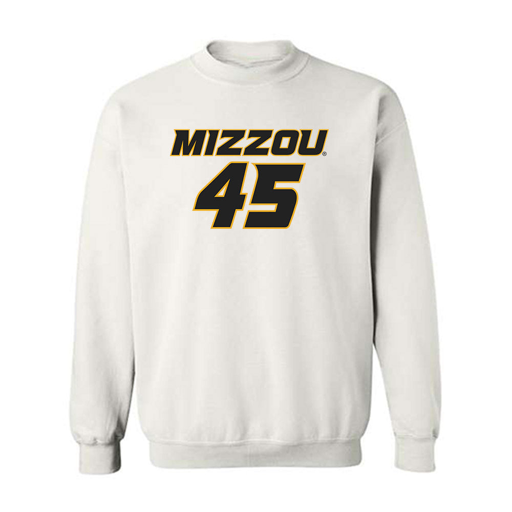 Missouri - NCAA Men's Basketball : Mark Majak - Replica Shersey Crewneck Sweatshirt-0