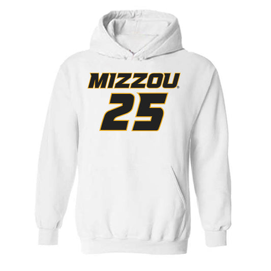 Missouri - NCAA Men's Basketball : Mark Mitchell - Replica Shersey Hooded Sweatshirt-0