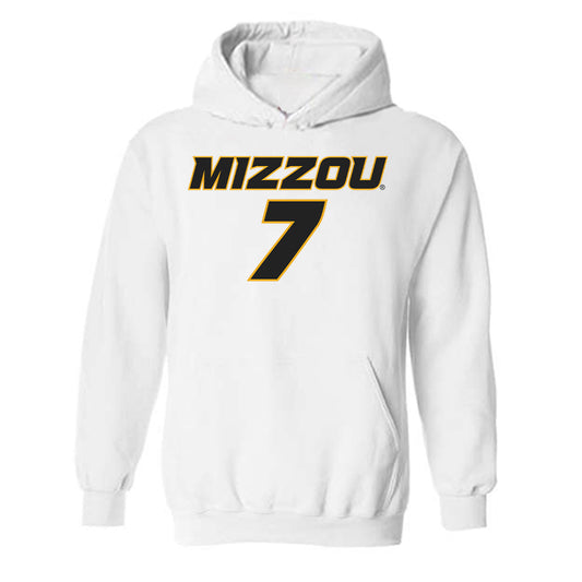 Missouri - NCAA Men's Basketball : Trent Burns - Replica Shersey Hooded Sweatshirt-0