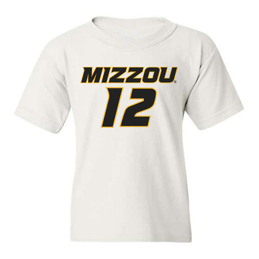 Missouri - NCAA Men's Basketball : Jackson Francois - Replica Shersey Youth T-Shirt-0