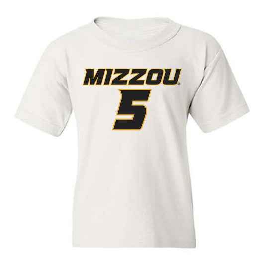 Missouri - NCAA Men's Basketball : Antonio Barrett Jr - Replica Shersey Youth T-Shirt-0