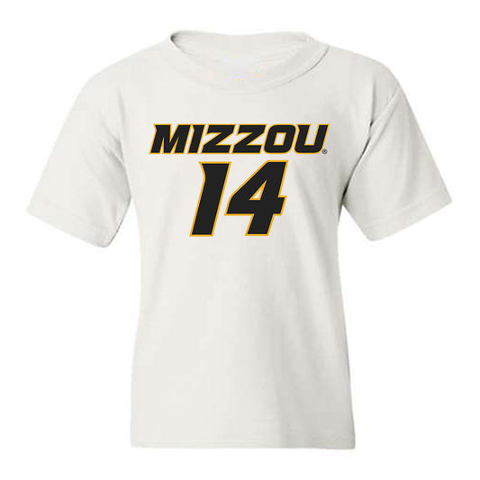Missouri - NCAA Men's Basketball : Jevon Porter - Replica Shersey Youth T-Shirt-0