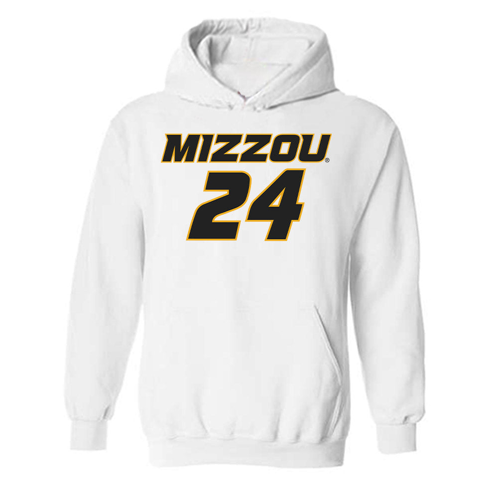 Missouri - NCAA Men's Basketball : Nicholas Randall - Replica Shersey Hooded Sweatshirt-0