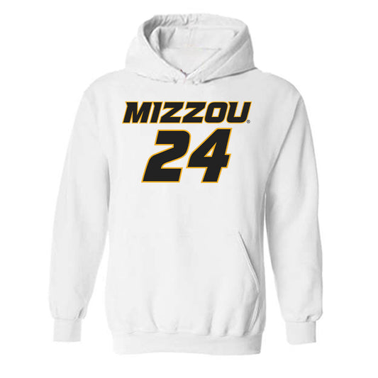 Missouri - NCAA Men's Basketball : Nicholas Randall - Replica Shersey Hooded Sweatshirt-0