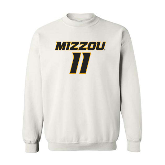 Missouri - NCAA Men's Basketball : Trent Pierce - Replica Shersey Crewneck Sweatshirt-0