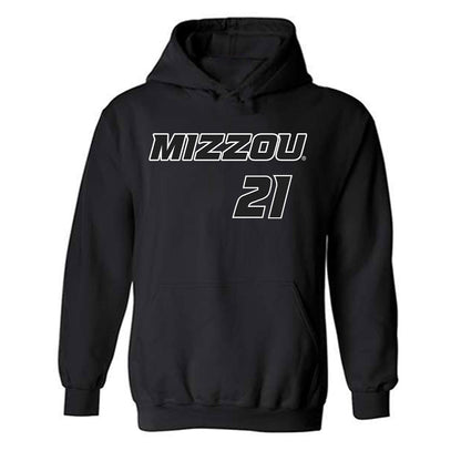 Missouri - NCAA Softball : Haidyn Sokoloski - Replica Shersey Hooded Sweatshirt-0