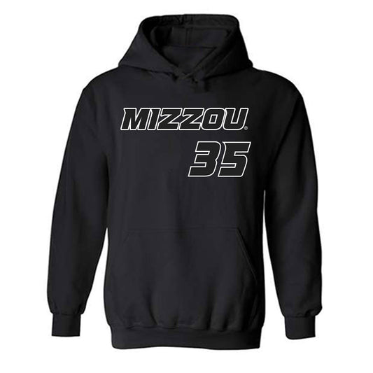 Missouri - NCAA Softball : Nevaeh Watkins - Replica Shersey Hooded Sweatshirt-0