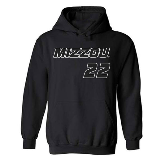 Missouri - NCAA Softball : Sophie Smith - Replica Shersey Hooded Sweatshirt-0