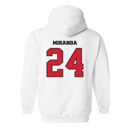 Utah - NCAA Softball : Raci Miranda - Replica Shersey Hooded Sweatshirt-1
