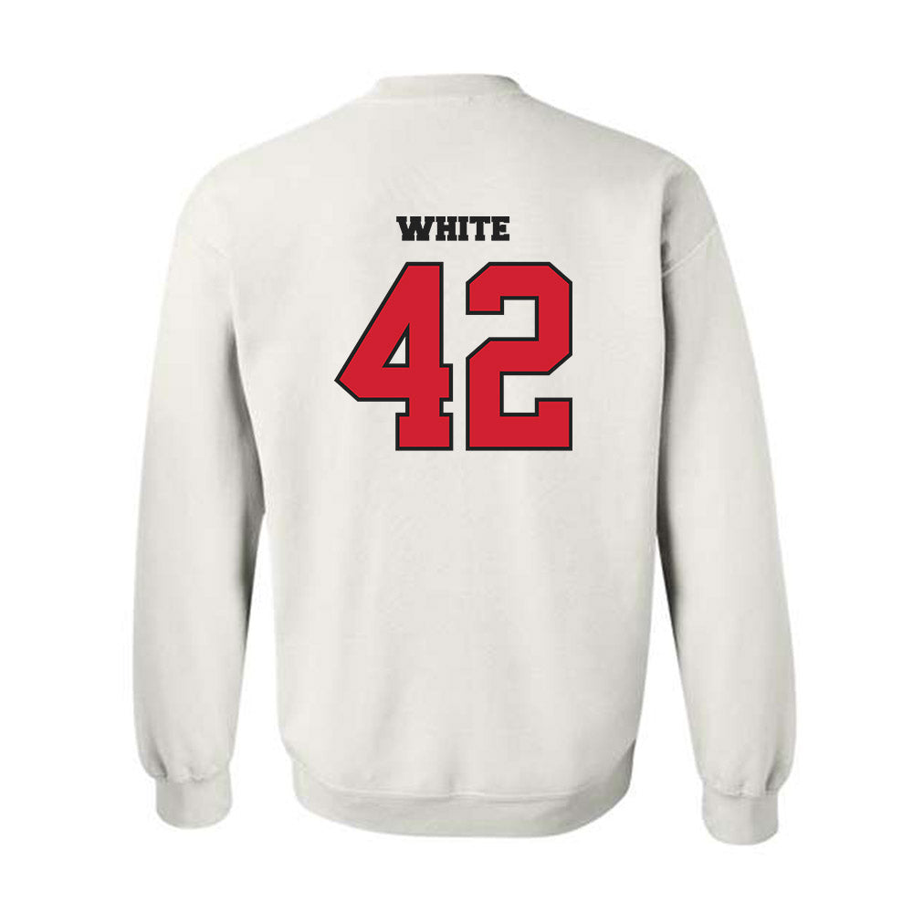 Utah - NCAA Softball : Hailee White - Replica Shersey Crewneck Sweatshirt-1