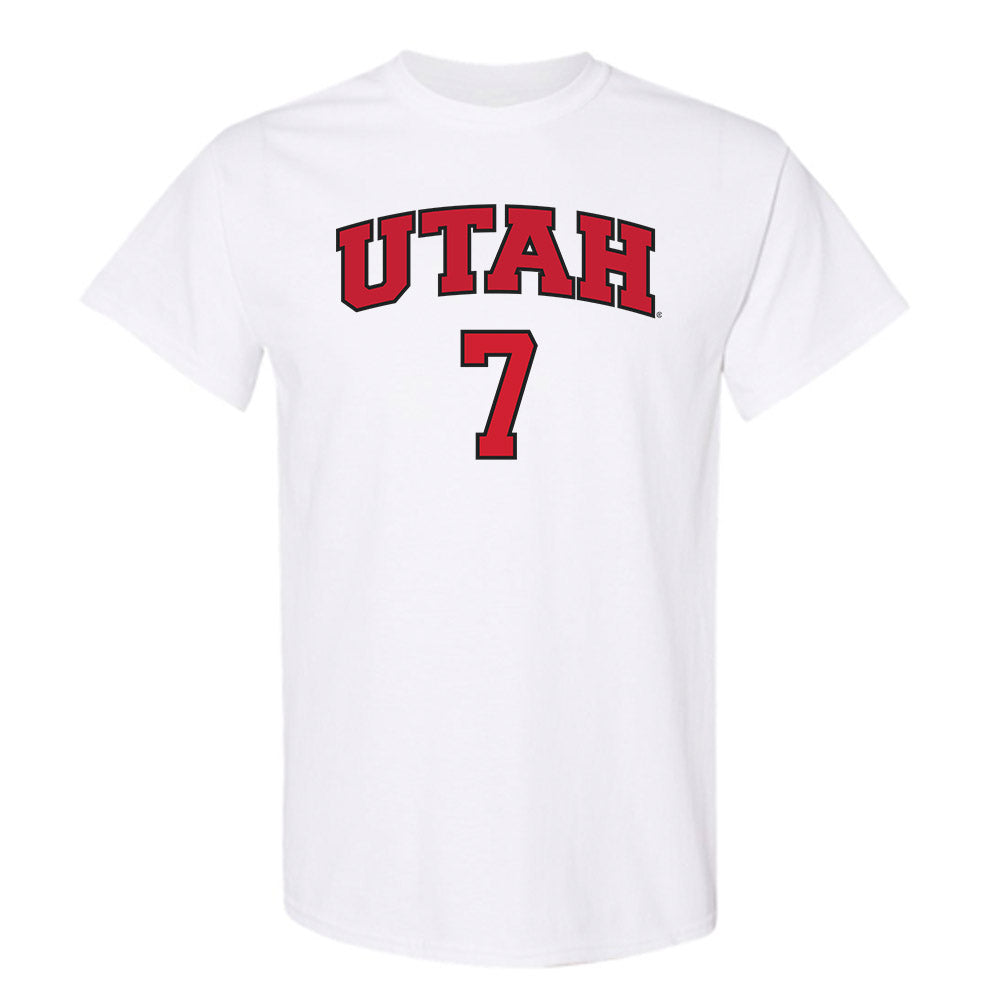 Utah - NCAA Softball : Sianni Sakai - Replica Shersey T-Shirt-0