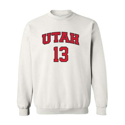 Utah - NCAA Softball : Payton Crank - Replica Shersey Crewneck Sweatshirt-0
