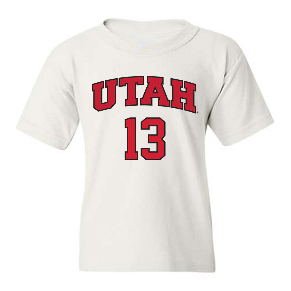 Utah - NCAA Softball : Payton Crank - Replica Shersey Youth T-Shirt-0
