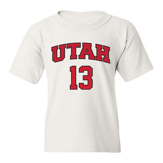 Utah - NCAA Softball : Payton Crank - Replica Shersey Youth T-Shirt-0