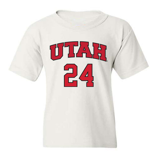 Utah - NCAA Softball : Raci Miranda - Replica Shersey Youth T-Shirt-0