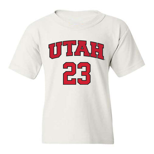 Utah - NCAA Softball : Izzy Cruz - Replica Shersey Youth T-Shirt-0