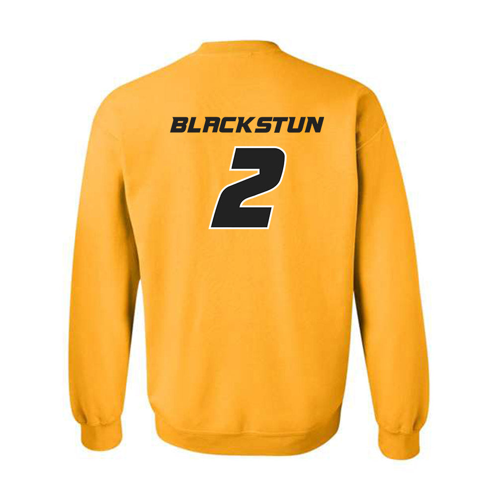 Missouri - NCAA Softball : Danielle Blackstun - Replica Shersey Crewneck Sweatshirt-1