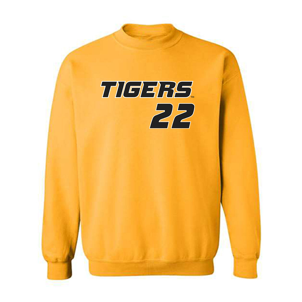 Missouri - NCAA Softball : lilly whitten - Crewneck Sweatshirt Replica Shersey