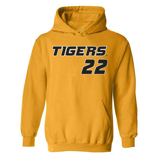 Missouri - NCAA Softball : Sophie Smith - Replica Shersey Hooded Sweatshirt-0