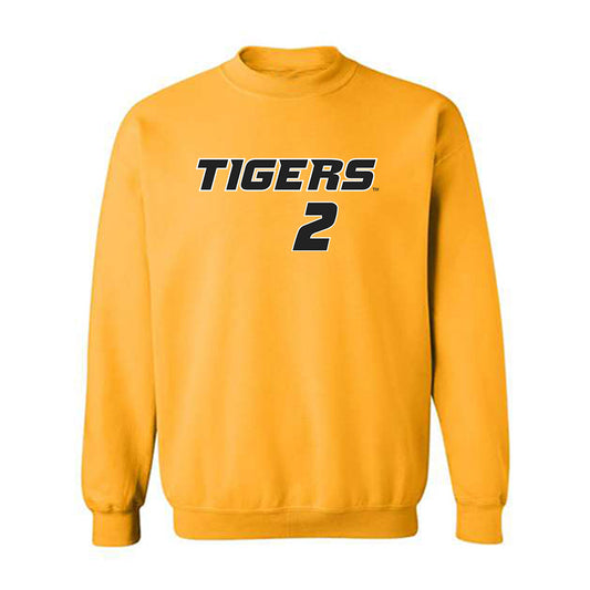 Missouri - NCAA Softball : Danielle Blackstun - Replica Shersey Crewneck Sweatshirt-0
