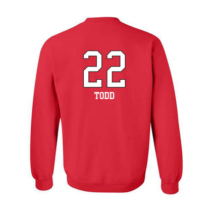 Utah - NCAA Women's Basketball : Ella Todd - Replica Shersey Crewneck Sweatshirt-1