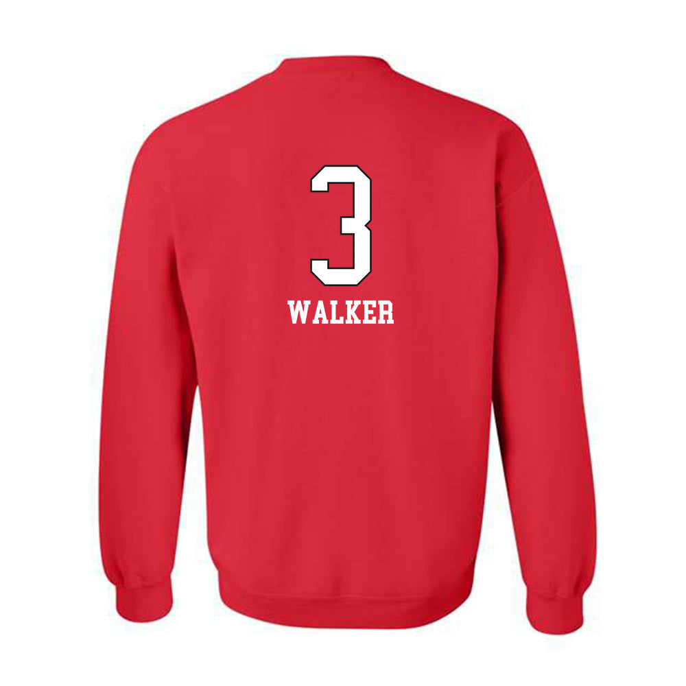 Utah - NCAA Women's Basketball : Brooke Walker - Replica Shersey Crewneck Sweatshirt-1