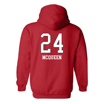 Utah - NCAA Women's Basketball : Kennady McQueen - Replica Shersey Hooded Sweatshirt