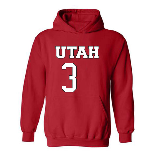 Utah - NCAA Women's Basketball : Lani White - Replica Shersey Hooded Sweatshirt