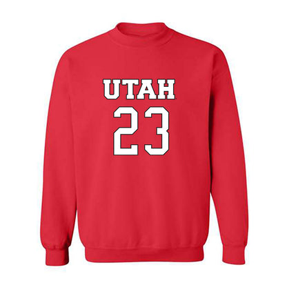 Utah - NCAA Women's Basketball : Maty Wilke - Replica Shersey Crewneck Sweatshirt