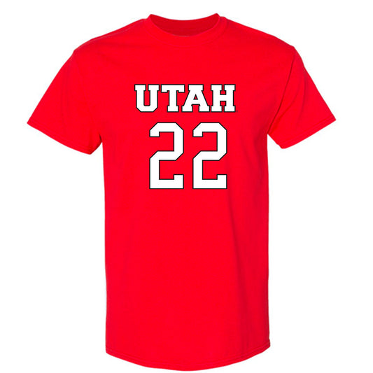 Utah - NCAA Women's Basketball : Jenna Johnson - Replica Shersey T-Shirt